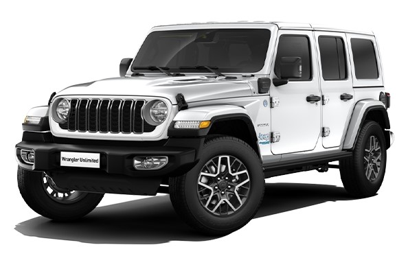 2025 Jeep Wrangler Unlimited in white background